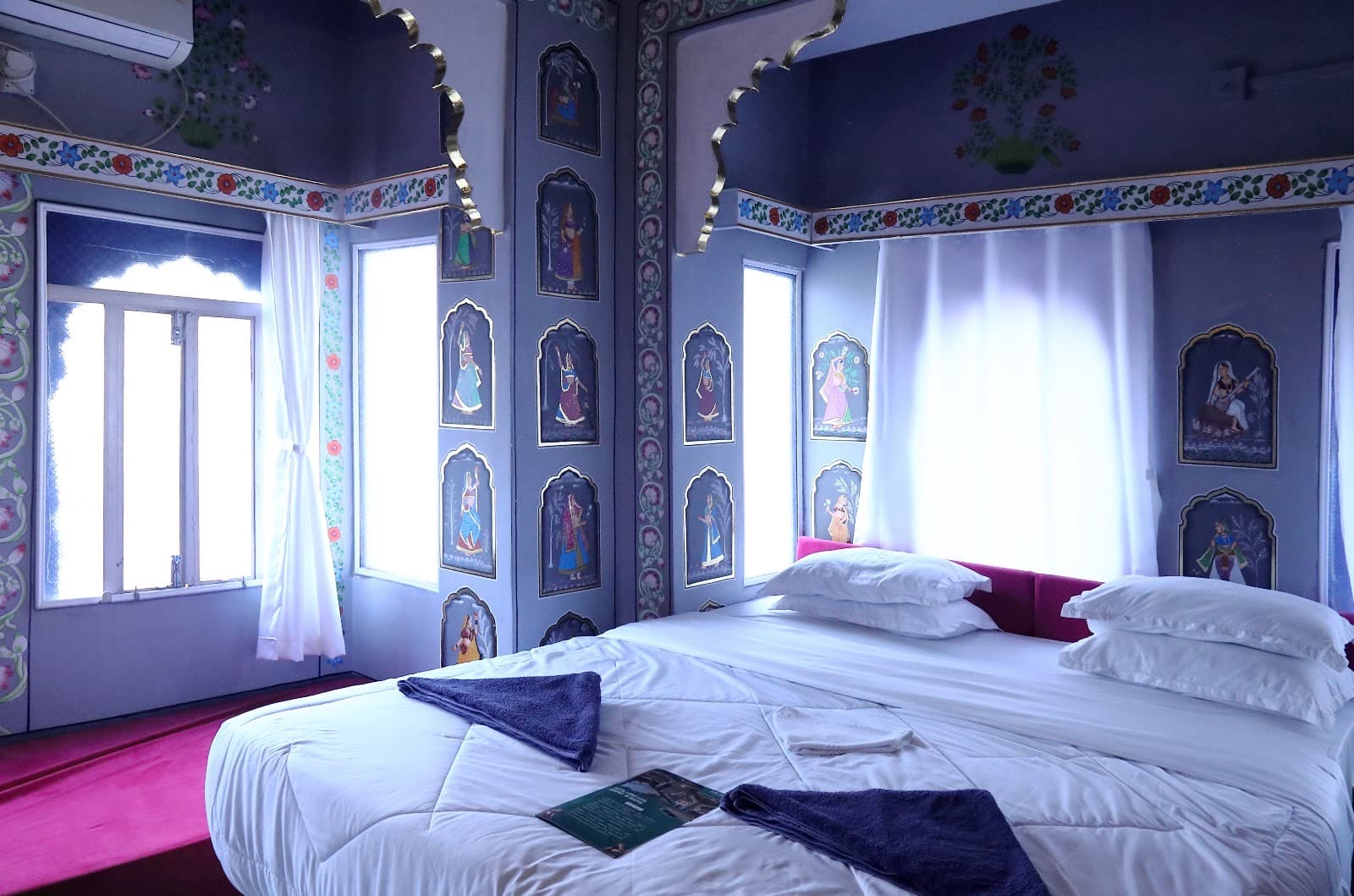 Suite 201 with hand-painted walls